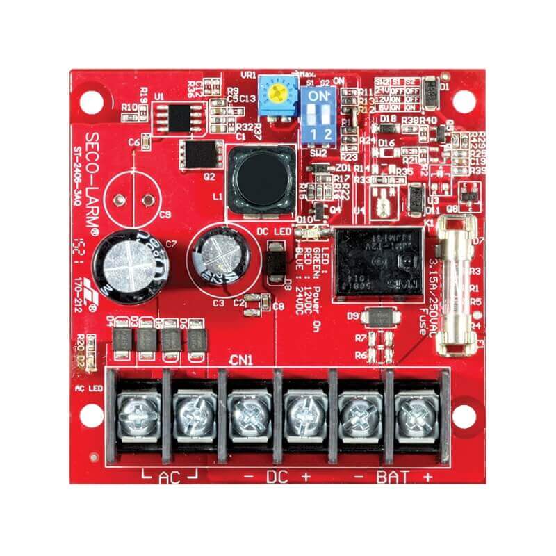 fuente-seco-larm-st-2406-3aq-01 Fuente de Alimentación / Cargador SECO-LARM, 2.5A - 3.0A, Multivoltaje (ST-2406-3AQ) - Imagen 1