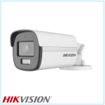 Cámara bullet 2MP Color Vu Lente fijo 2.8mm, luz hibrida smart 40m. DS-2CE12DF0T-LFS