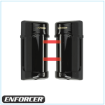 Sensor fotoeléctrico, láser doble haz, 30 m en exterior. E-960-D90Q