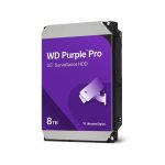Disco Duro WD Purple Pro 8TB para Videovigilancia e IA (WD8002PURP)