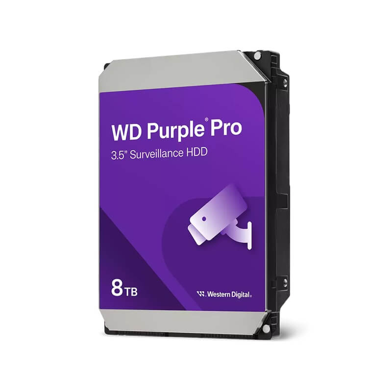 disco-duro-wd-purple-pro-8tb-wd8002purp Disco Duro WD Purple Pro 8TB para Videovigilancia e IA (WD8002PURP) - Imagen 1