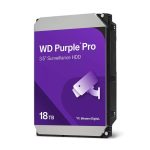 Disco Duro WD Purple Pro 18 TB para Video Inteligente (WD181PURP)